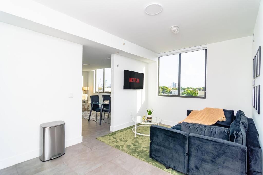 King Bed 2b 1ba Oasis Minutes To Brickell 6 Guests * Miami